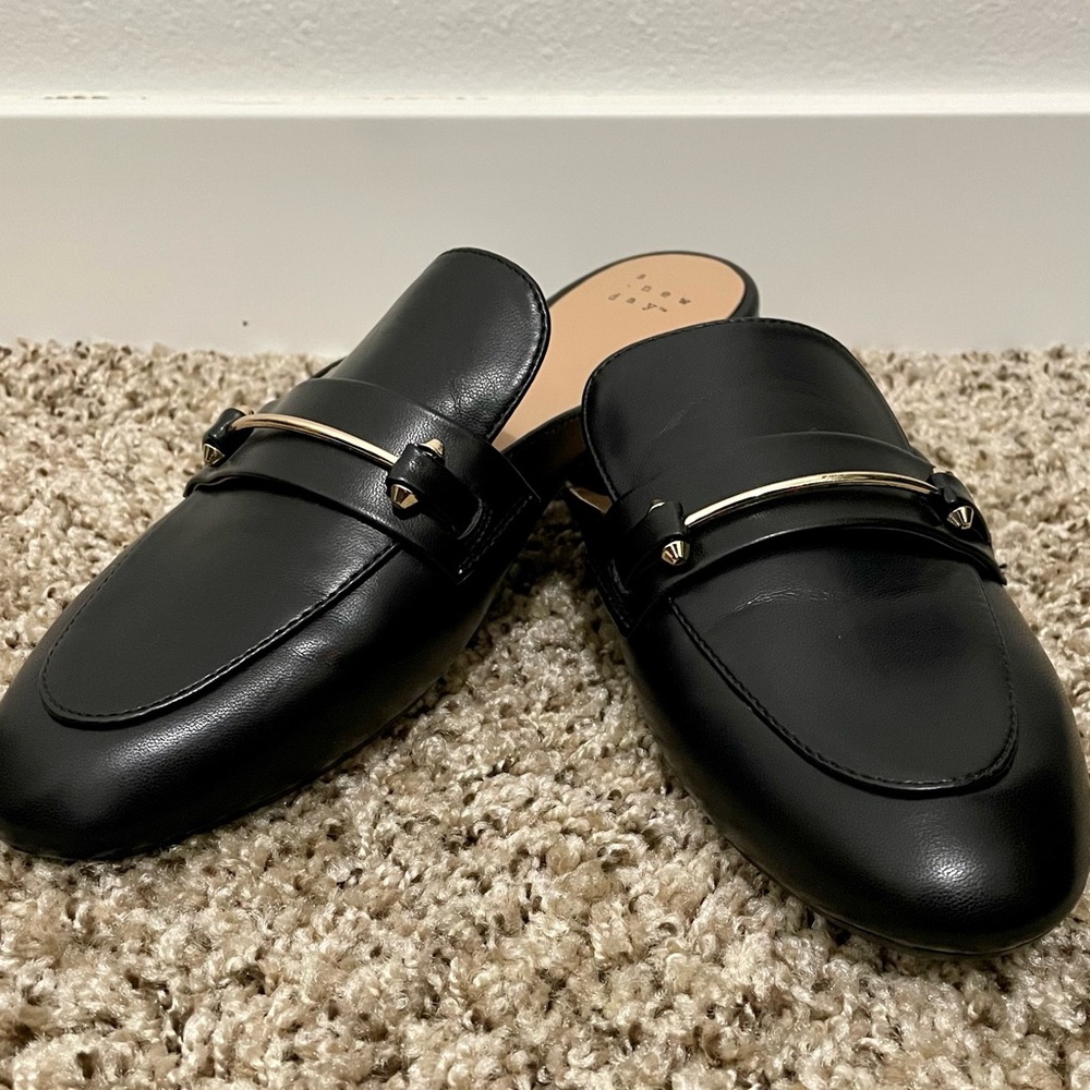 Black Slip-on Loafers